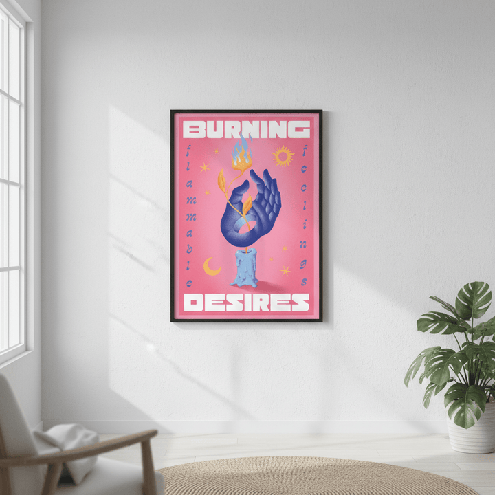 Burning Desires by Itamar Makover wall - art - picture - poster