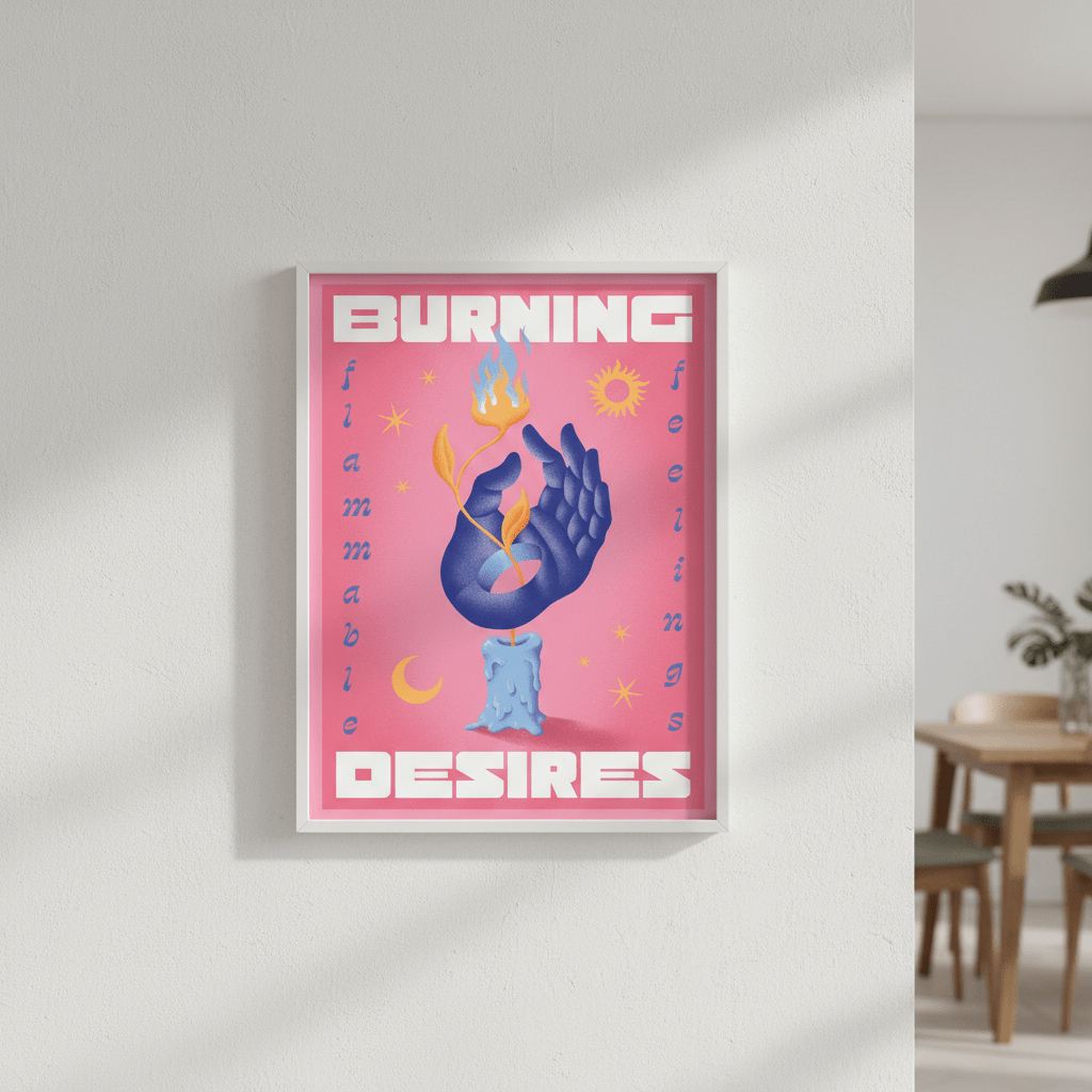Burning Desires by Itamar Makover wall - art - picture - poster