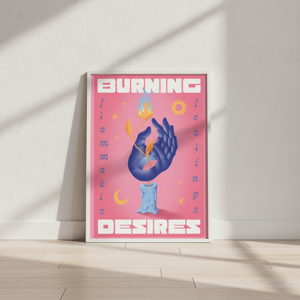 Burning Desires by Itamar Makover wall - art - picture - poster