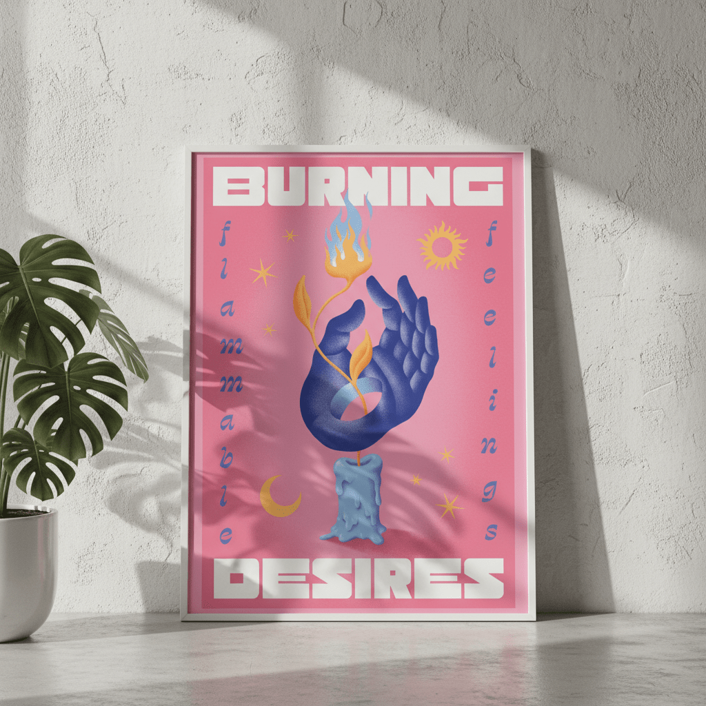 Burning Desires by Itamar Makover wall - art - picture - poster