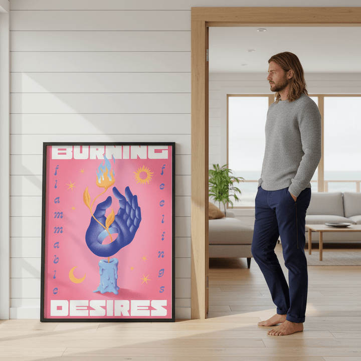 Burning Desires by Itamar Makover wall - art - picture - poster