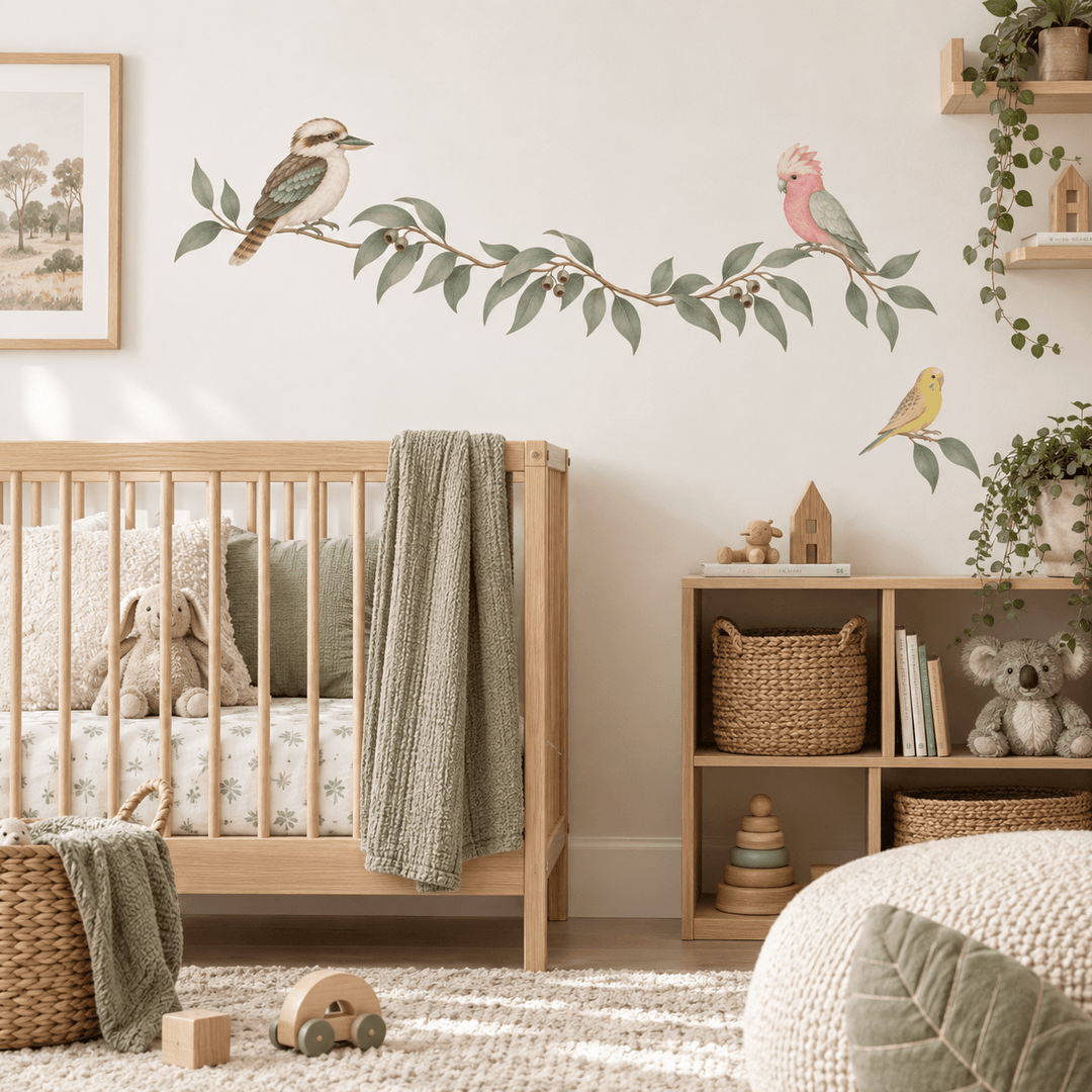 Bushland Birds Wall Sticker Decals wall-art-picture-poster