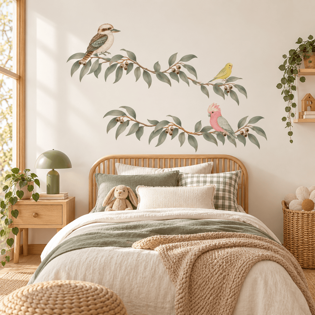Bushland Birds Wall Sticker Decals wall-art-picture-poster