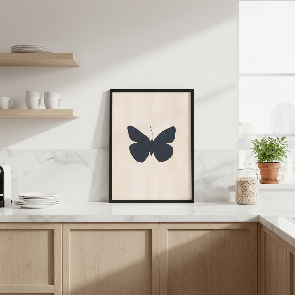 Butterfly by Ivy Green Illustrations wall - art - picture - poster
