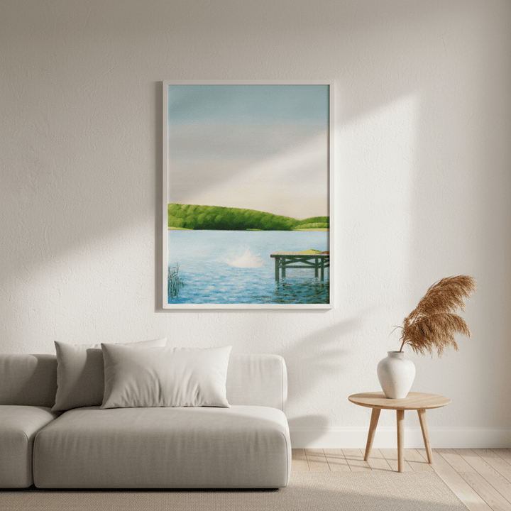 By the Lake by Ieva Baklane wall - art - picture - poster