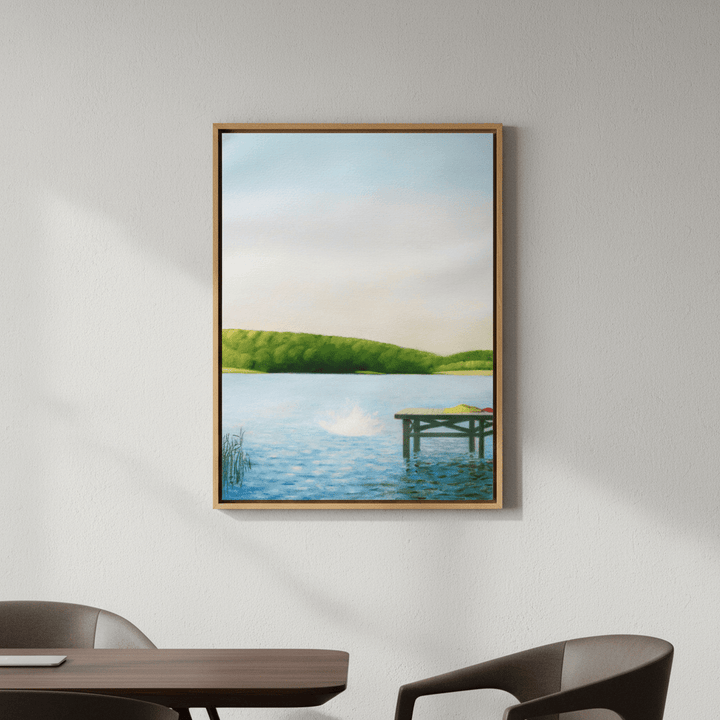By the Lake by Ieva Baklane wall - art - picture - poster