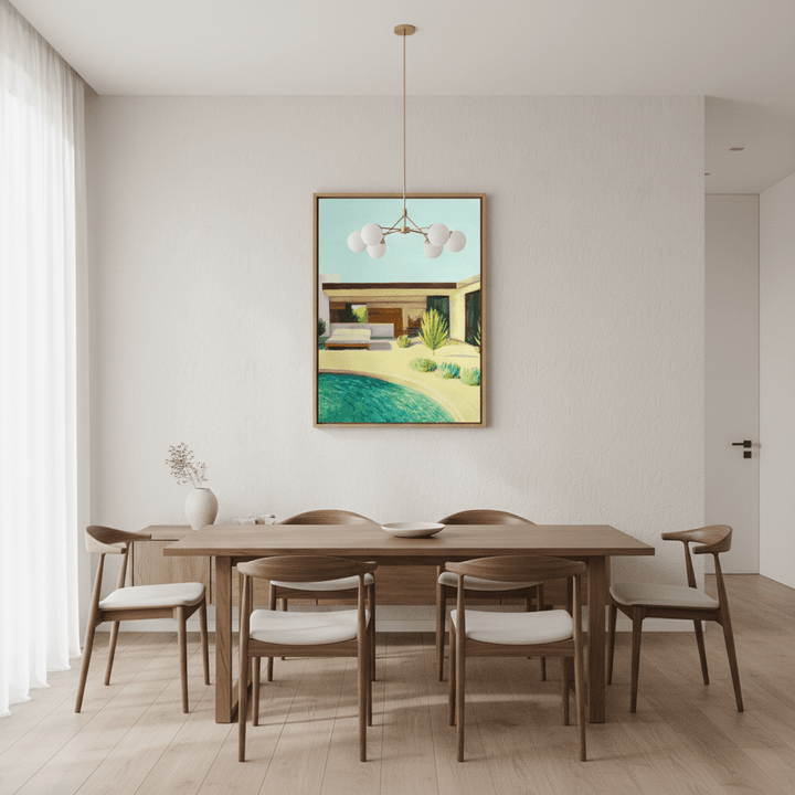 By the Pool, Tuesday by Ieva Baklane wall - art - picture - poster