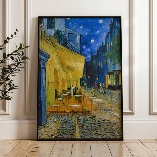 Cafe Terrace at Night Wall Art by Vincent van Gogh