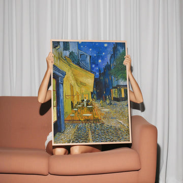 Cafe Terrace at Night Wall Art by Vincent van Gogh - Style My Wall