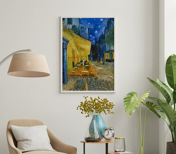Cafe Terrace at Night Wall Art by Vincent van Gogh - Style My Wall