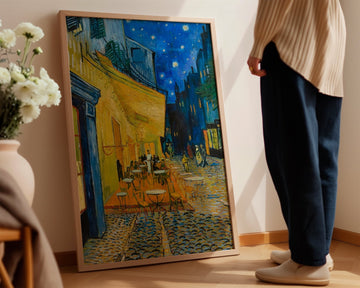 Cafe Terrace at Night Wall Art by Vincent van Gogh - Style My Wall