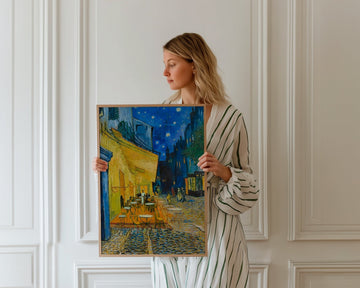 Cafe Terrace at Night Wall Art by Vincent van Gogh - Style My Wall