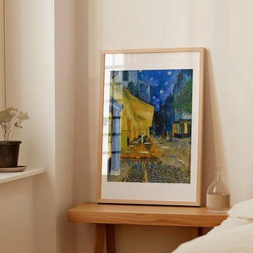 Cafe Terrace at Night Wall Art by Vincent van Gogh - Style My Wall