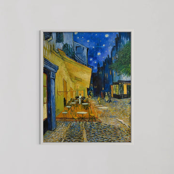 Cafe Terrace at Night Wall Art by Vincent van Gogh - Style My Wall