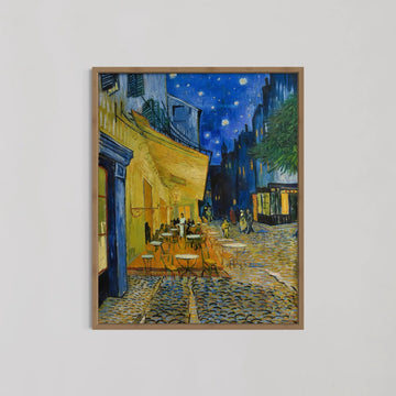 Cafe Terrace at Night Wall Art by Vincent van Gogh - Style My Wall