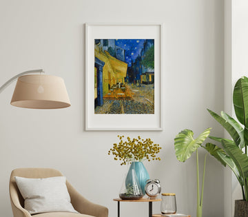 Cafe Terrace at Night Wall Art by Vincent van Gogh - Style My Wall