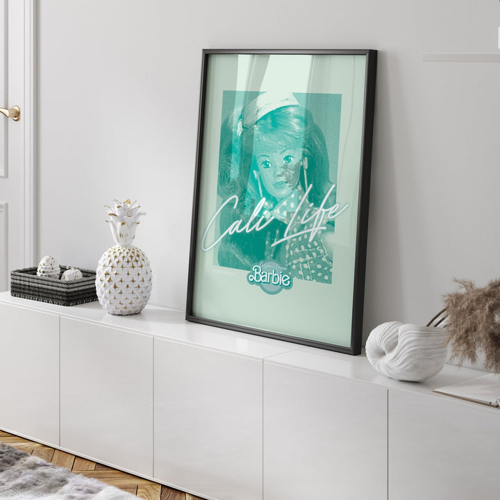 Cali Life Barbie Print wall - art - picture - poster