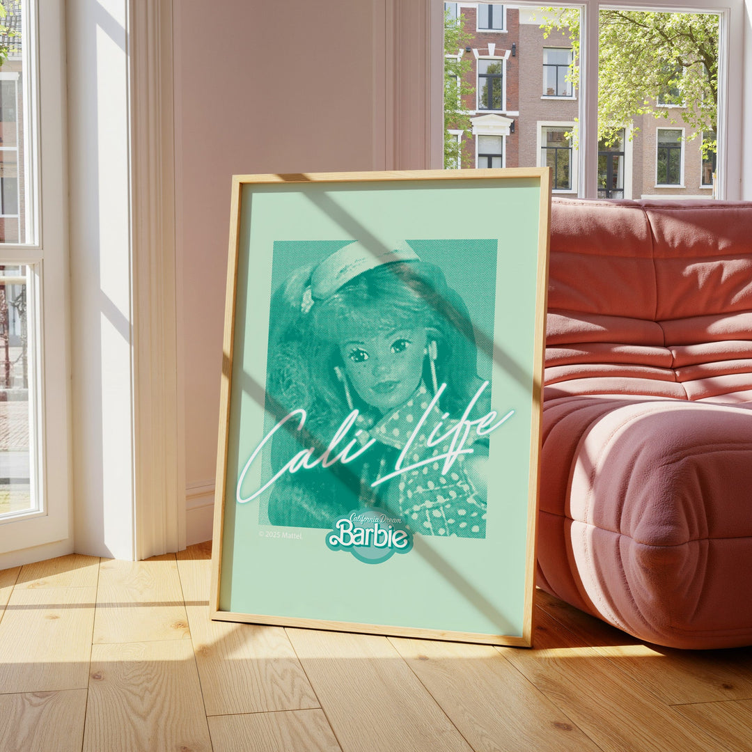 Cali Life Barbie Print wall - art - picture - poster