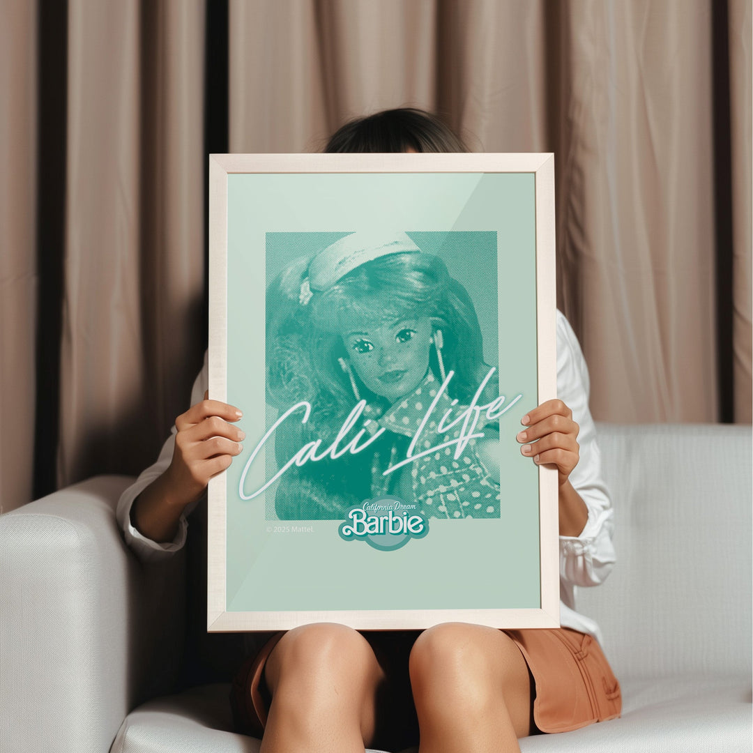Cali Life Barbie Print wall - art - picture - poster