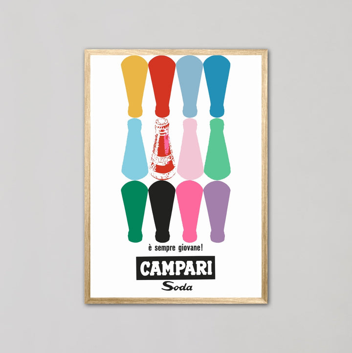 Campari E Sempre Giovane Wall Art by Franz Marangolo - Style My Wall