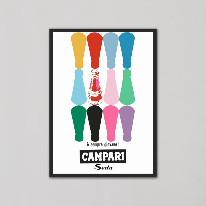 Campari E Sempre Giovane Wall Art by Franz Marangolo - Style My Wall