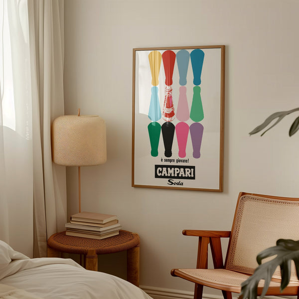 Campari E Sempre Giovane Wall Art by Franz Marangolo