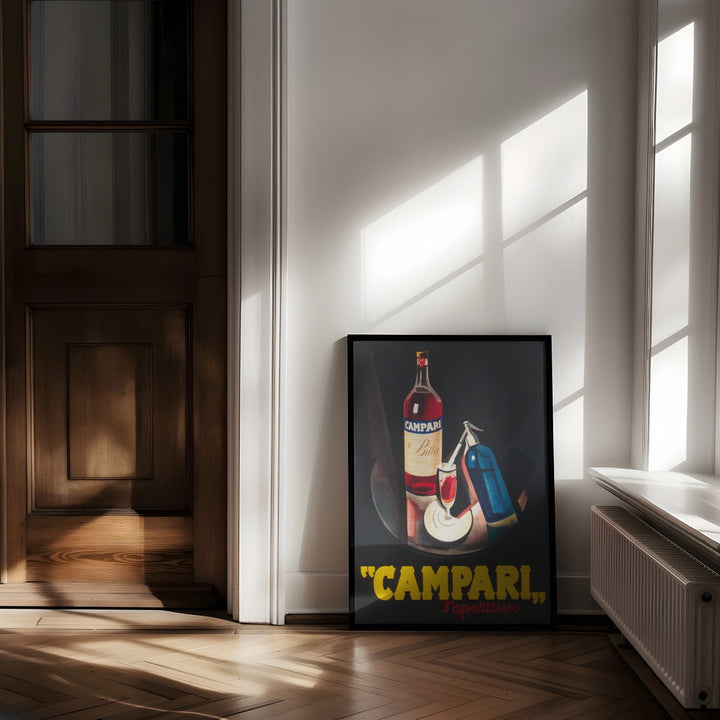 Campari L'aperitivo 1926 Italy Vintage Wall Art - Style My Wall