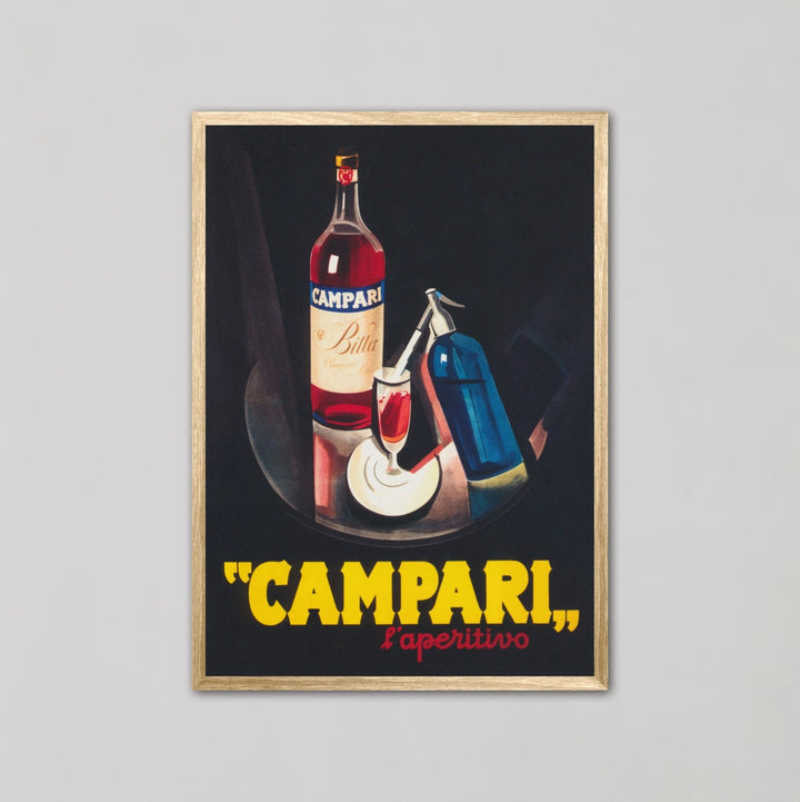 Campari L'aperitivo 1926 Italy Vintage Wall Art - Style My Wall