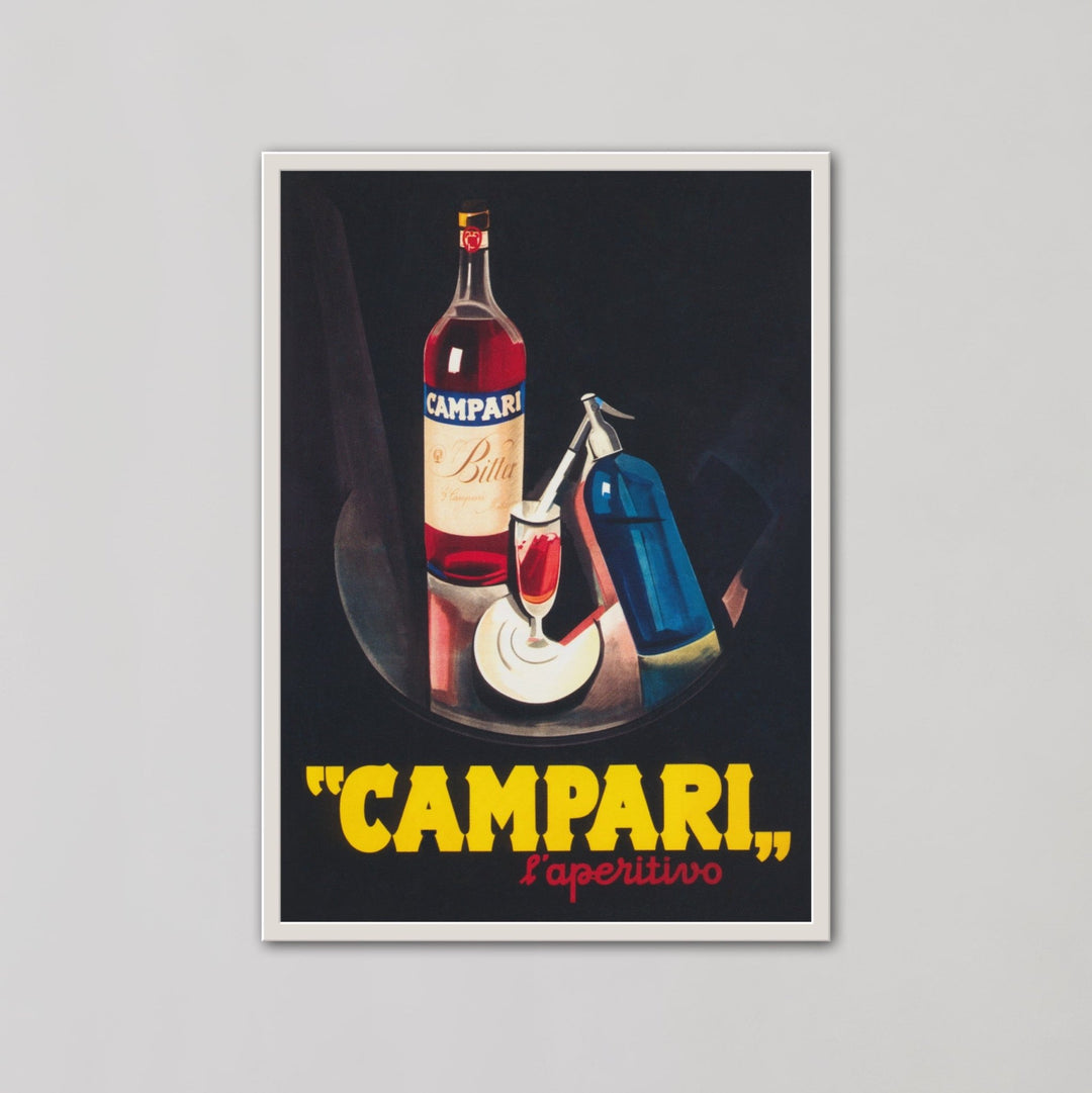 Campari L'aperitivo 1926 Italy Vintage Wall Art - Style My Wall