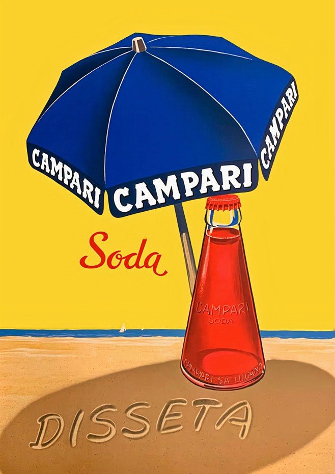 Campari Soda Disseta Wall Art