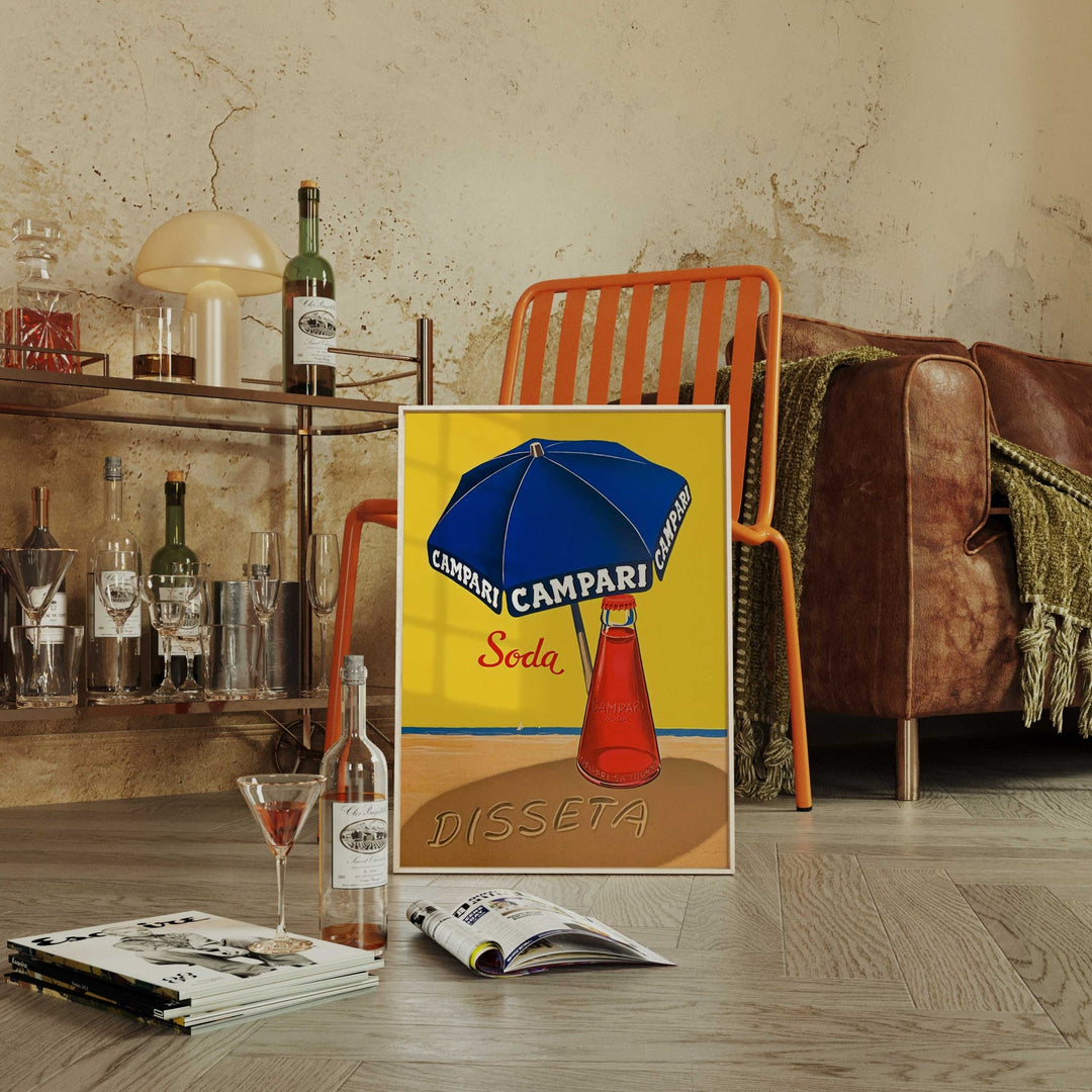 Campari Soda Disseta Wall Art wall - art - picture - poster