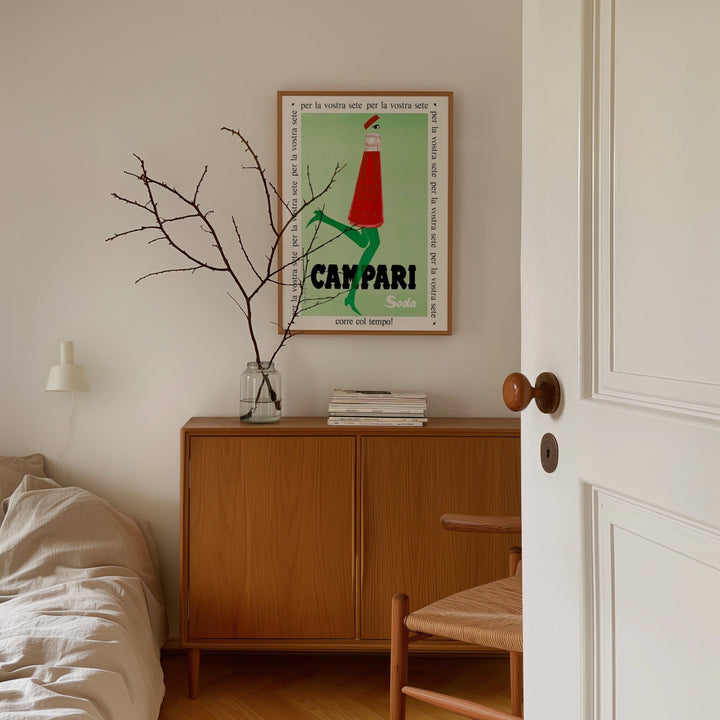 Campari Soda Green Wall Art by Franz Marangolo - Style My Wall