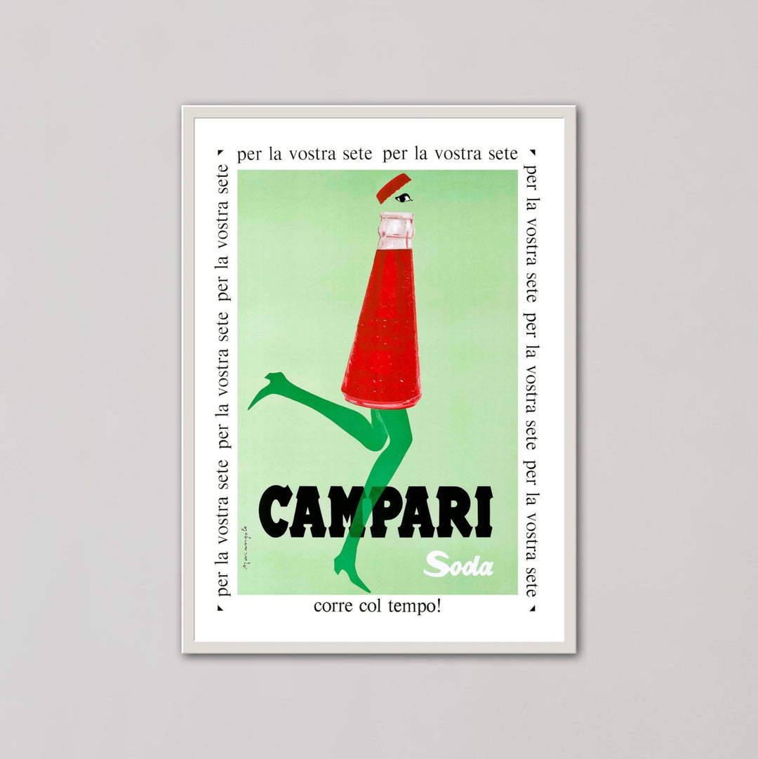 Campari Soda Green Wall Art by Franz Marangolo - Style My Wall