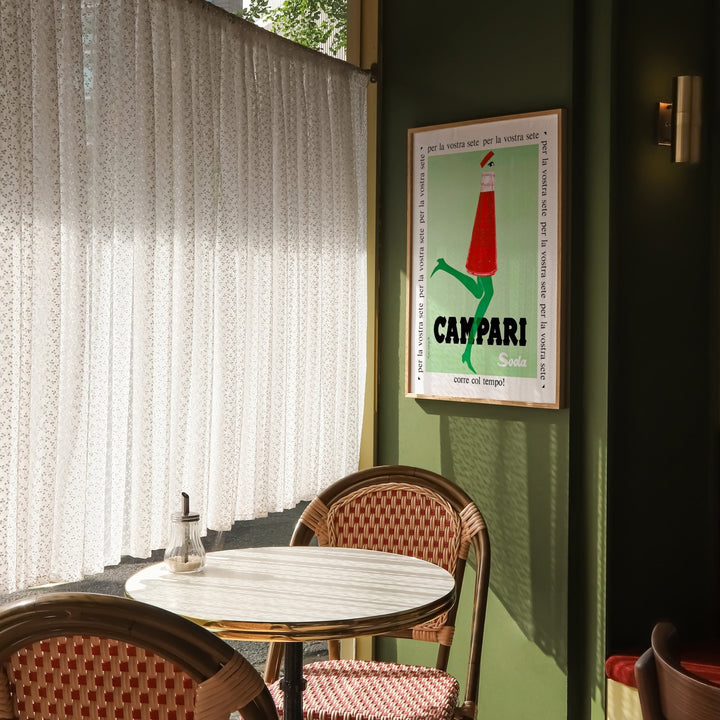 Campari Soda Green Wall Art by Franz Marangolo - Style My Wall