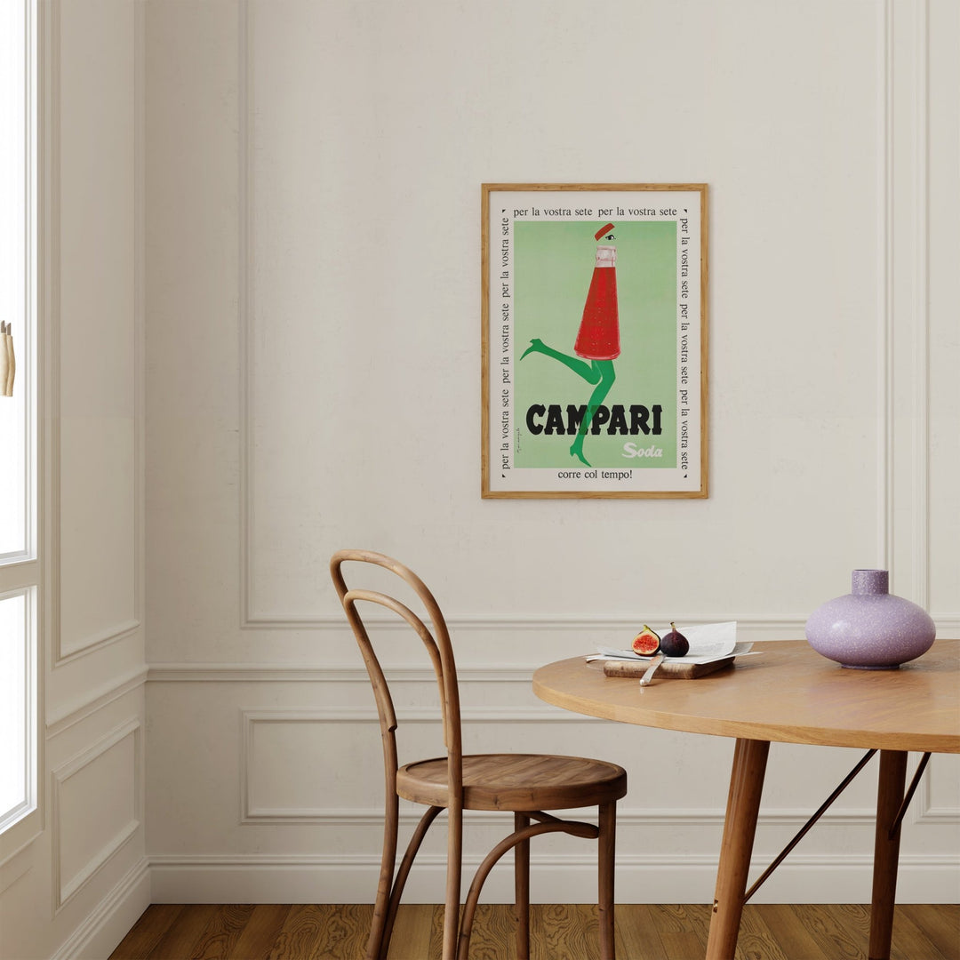 Campari Soda Green Wall Art by Franz Marangolo - Style My Wall