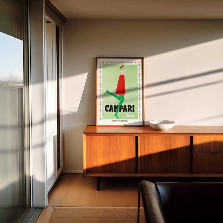 Campari Soda Green Wall Art by Franz Marangolo - Style My Wall