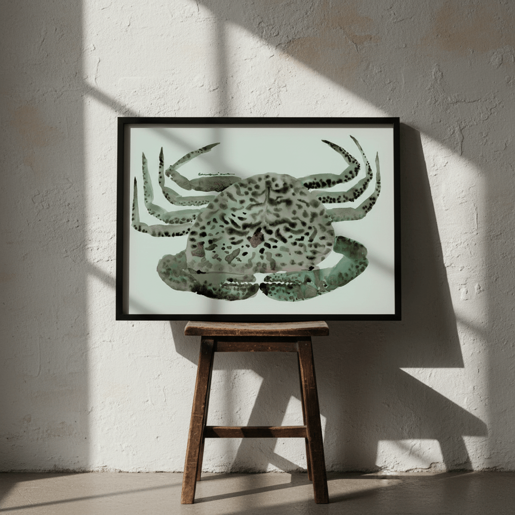 Cangrejo Verde by Marina Garcia Fernandez wall - art - picture - poster