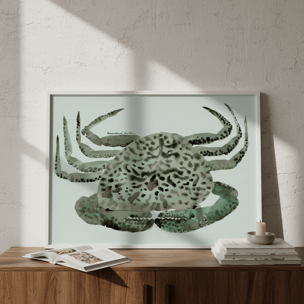 Cangrejo Verde by Marina Garcia Fernandez wall - art - picture - poster
