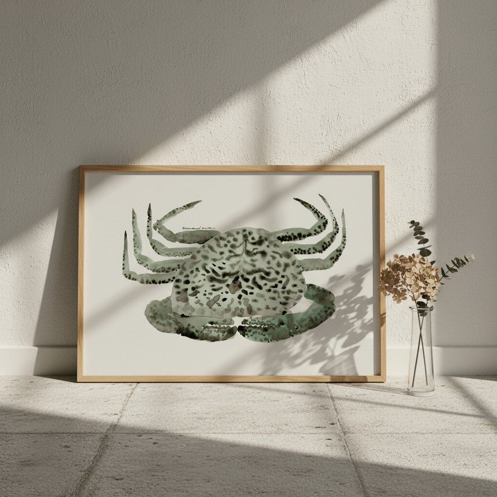 Cangrejo Verde by Marina Garcia Fernandez wall - art - picture - poster