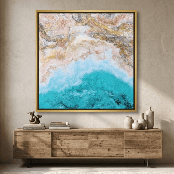 Cape Peron By Angela Anderson | Canvas Square Print