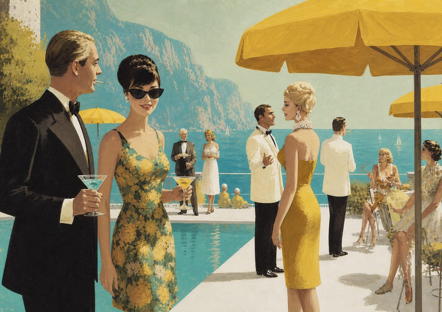Capri Cocktail Hour In Summer