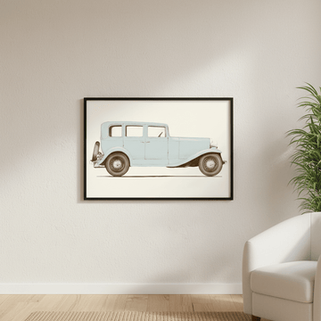 Car 30 by Florent Bodart wall - art - picture - poster