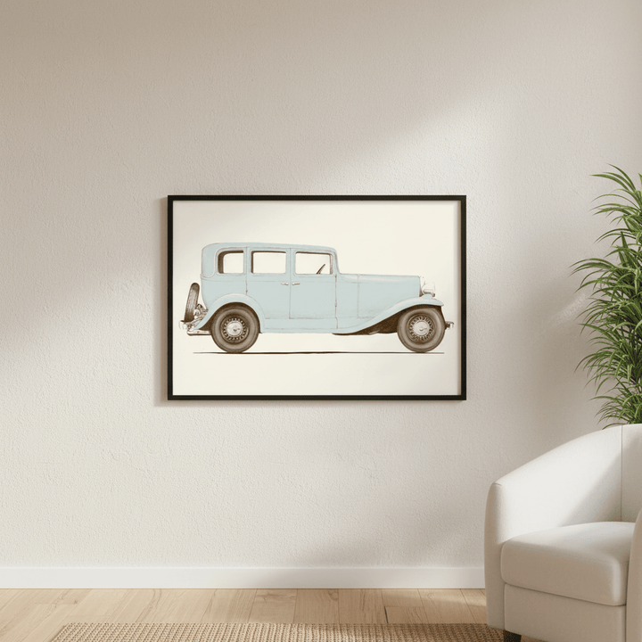 Car 30 by Florent Bodart wall - art - picture - poster