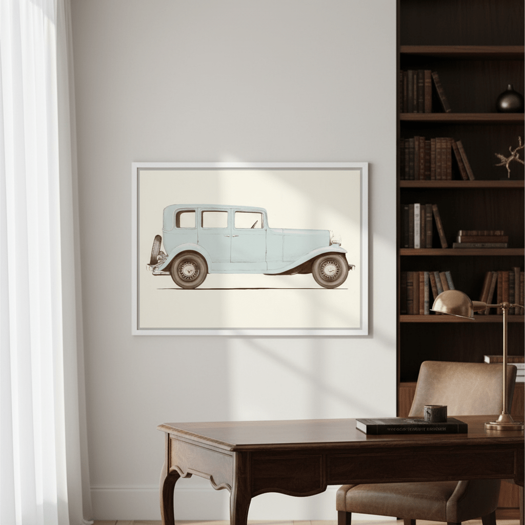 Car 30 by Florent Bodart wall - art - picture - poster