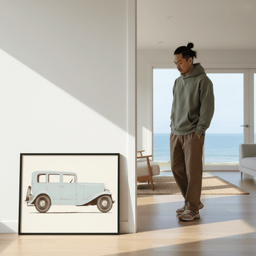 Car 30 by Florent Bodart wall - art - picture - poster