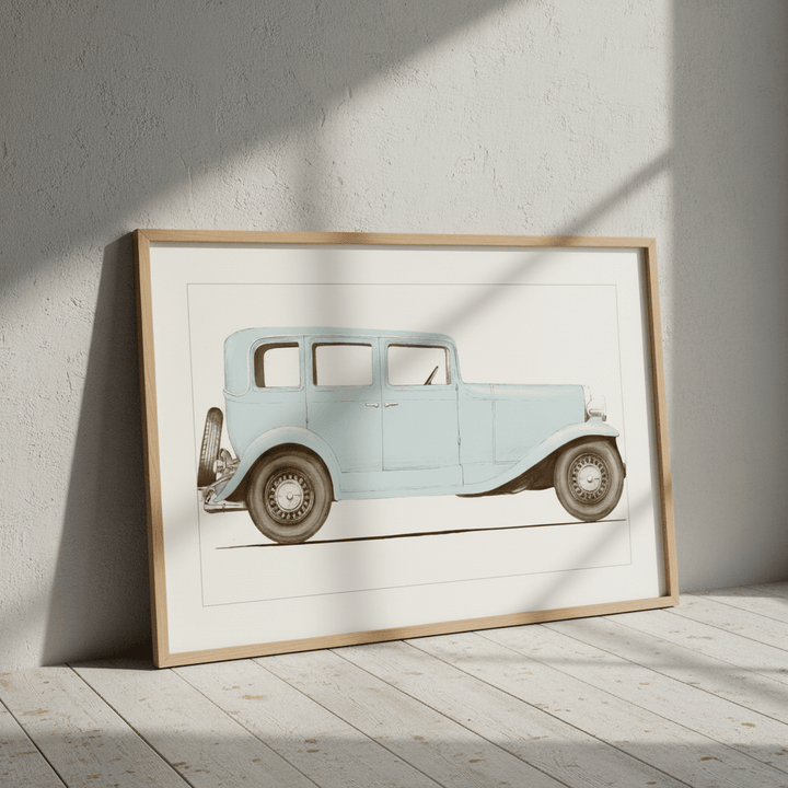 Car 30 by Florent Bodart wall - art - picture - poster