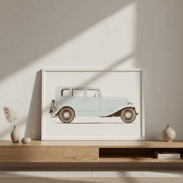 Car 30 by Florent Bodart wall - art - picture - poster