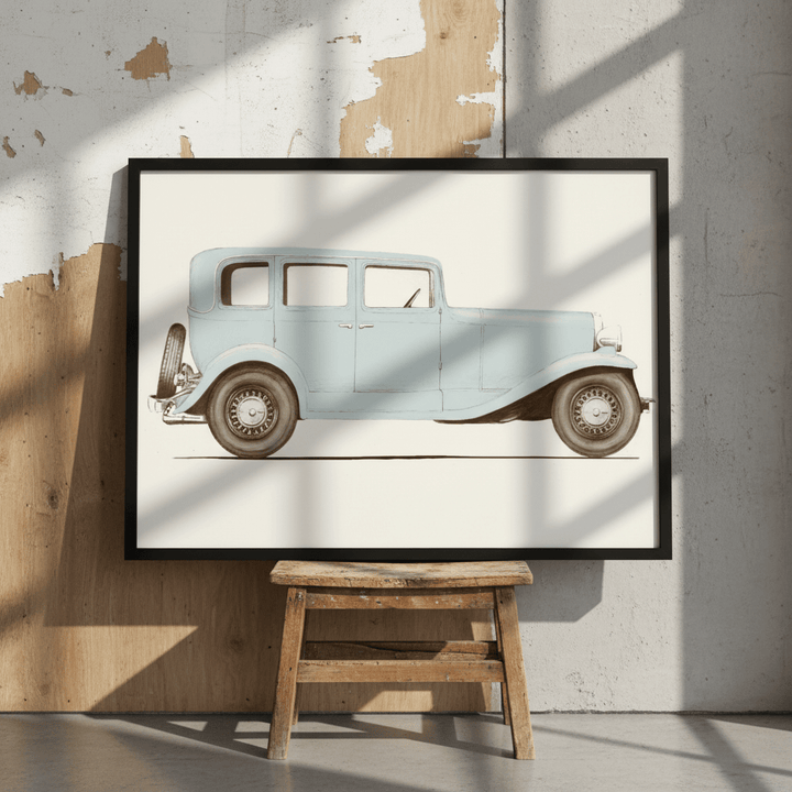 Car 30 by Florent Bodart wall - art - picture - poster