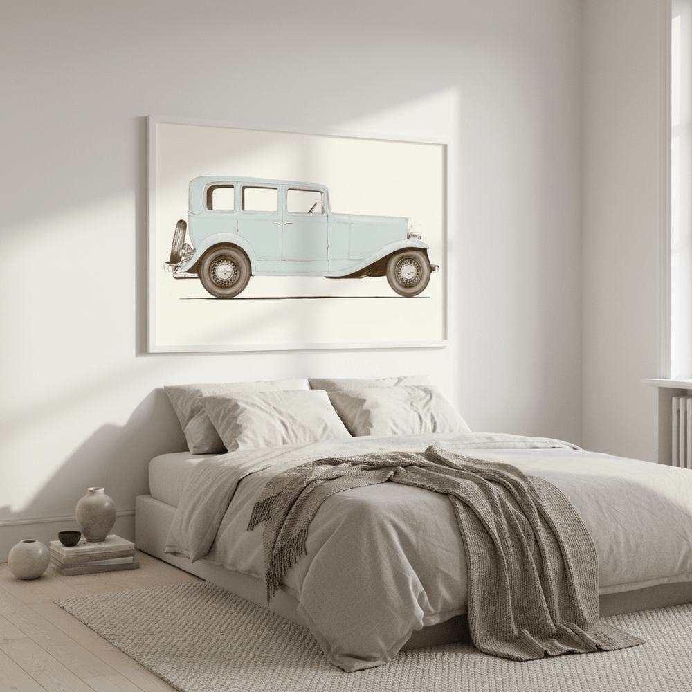 Car 30 by Florent Bodart wall - art - picture - poster