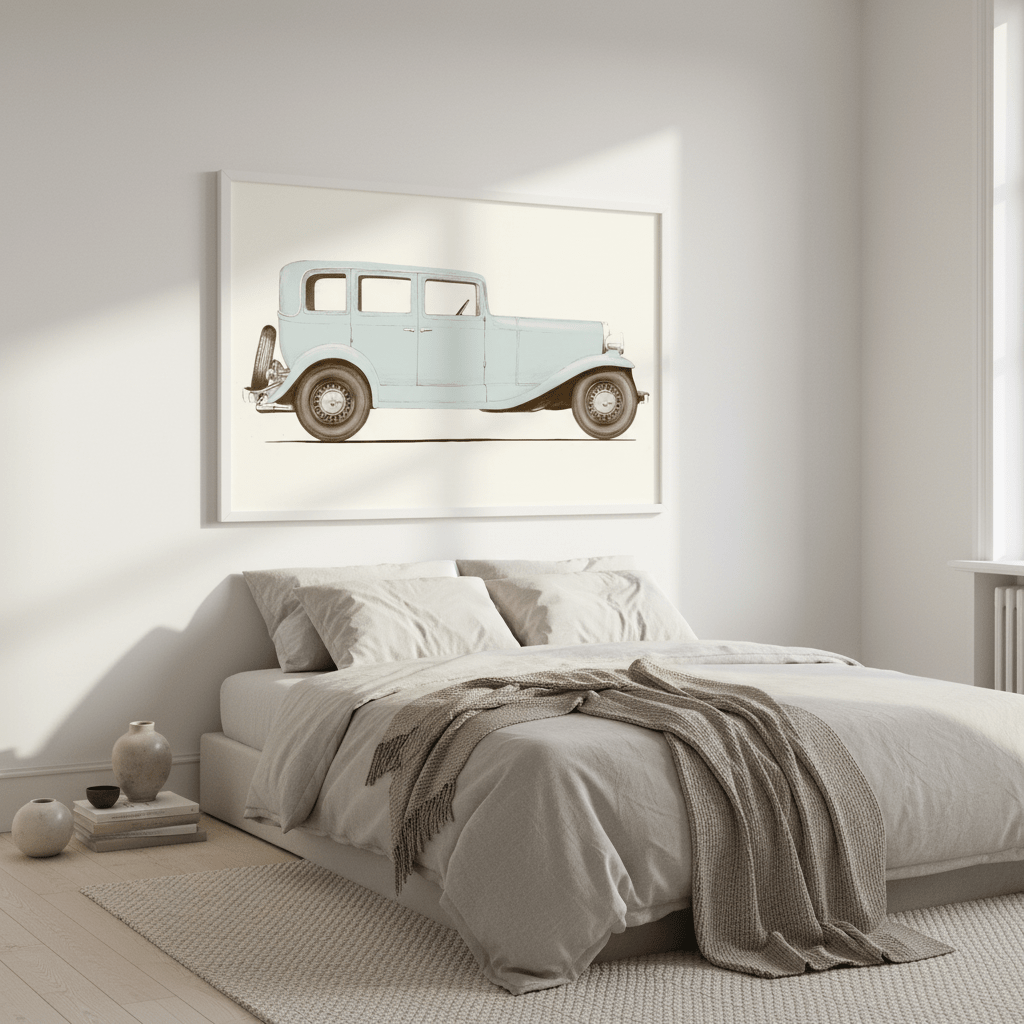 Car 30 by Florent Bodart wall - art - picture - poster
